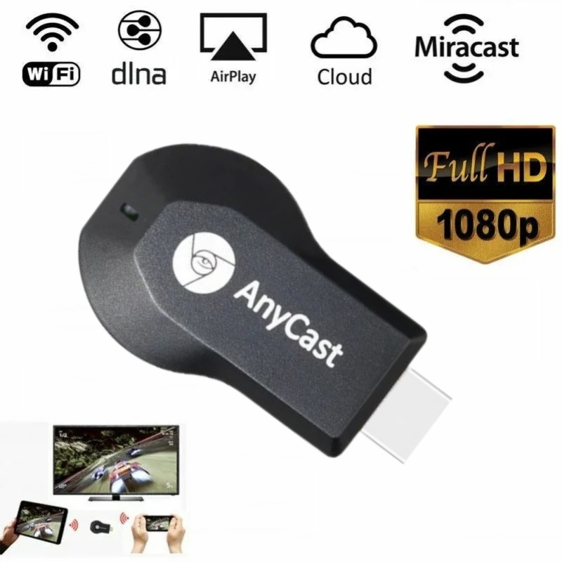 Anycast M2 4K 1080P sans fil WiFi affichage TV Dongle récepteur HDMI-compatible TV Stick pour DLNA Airplay Miracast pour IOS Android