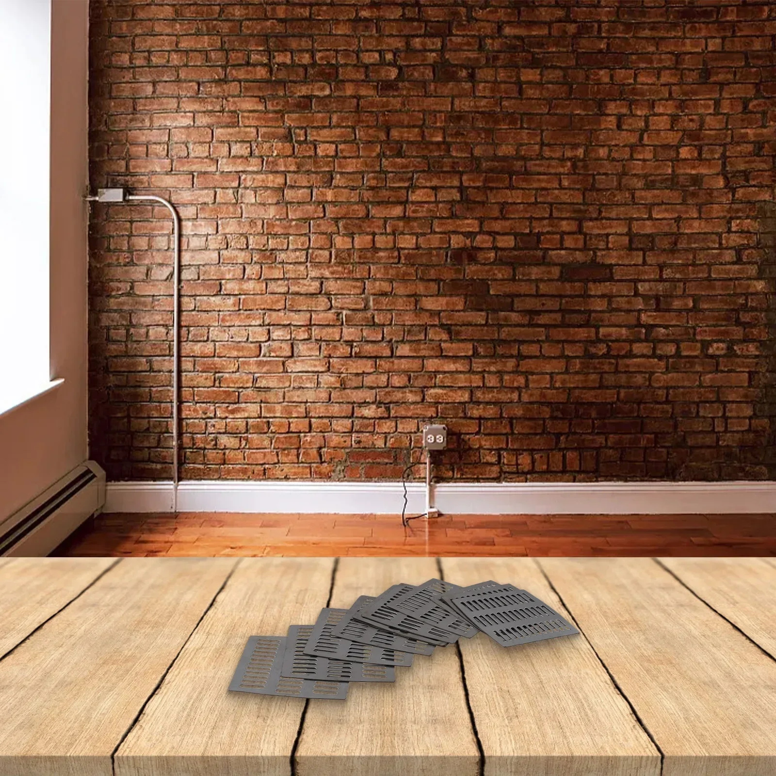 Couvercles de paquet en vrac rentables, couvercles de trous de pleureur en acier inoxydable, paquet en vrac économique, fonctionnalité sans colmatage