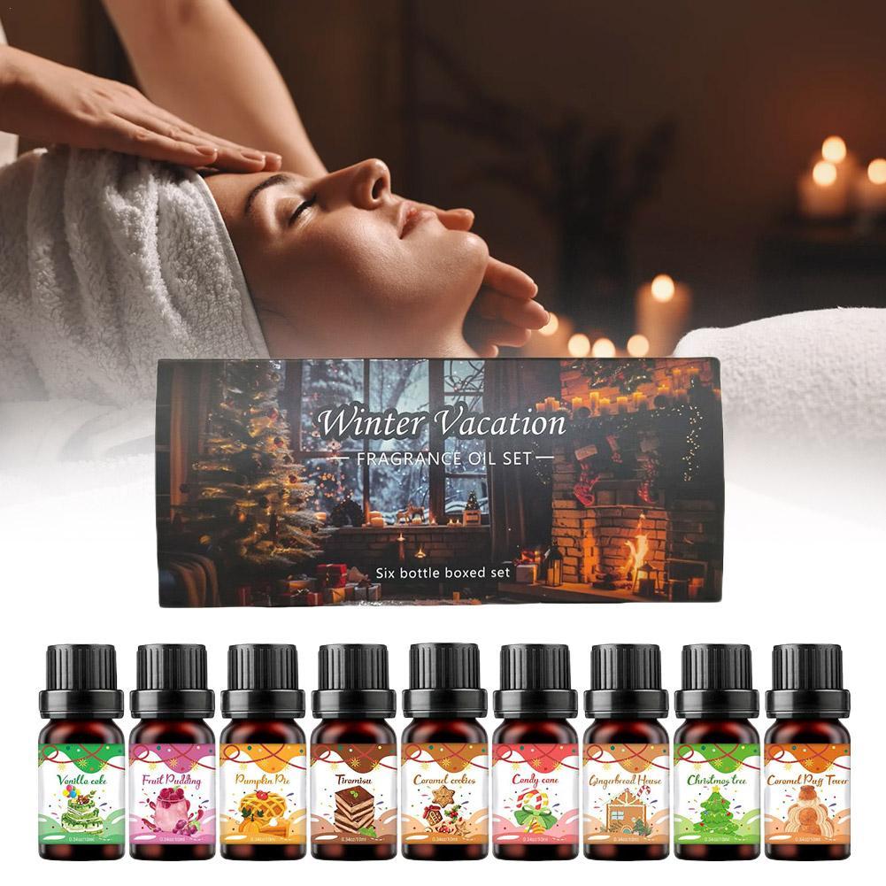 Essential Oils Set for Humidifiers & Diffusers–Aromatherapy Essential Oil Kit with Various Scents for Home,Relaxation & Wellness