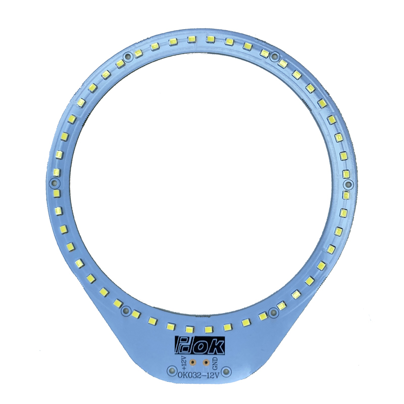 Anneau lumineux LED pour loupe PD-032A, 48 pièces, luminosité réglable, vente en gros