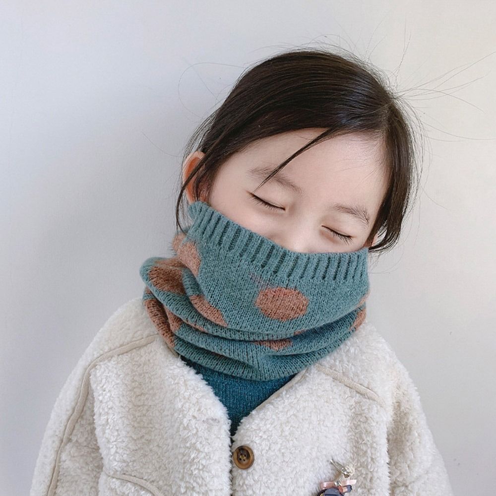 Mode épaissi thermique cou plus chaud bavoir doux hiver foulards coupe-vent résistant au froid Snood Cowl Tube automne hiver