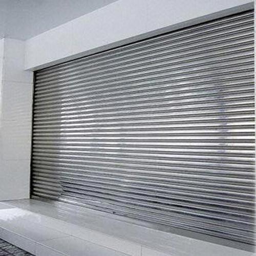 Stainless Steel Rolling Shutter Automatic Door/Windproof Steel Warehouse Gate