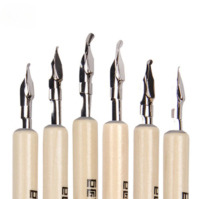 Ensemble de stylos à tremper japonais, 1 pièce, stylo à plume de bande dessinée de qualité, pointe de dessin au trait Premium pour ensemble d'art de conception Manga/dessin animé